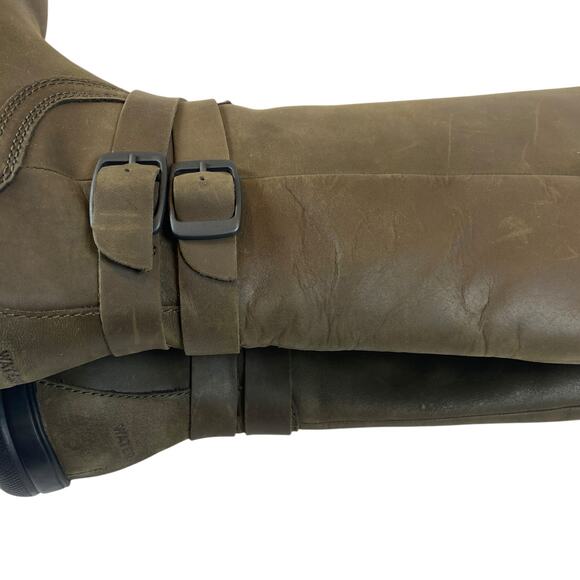 Columbia Jessa Tall Leather Waterproof Boots Women's Size 7 - Picture 9 of 11